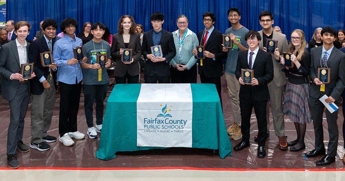Ten FCPS Projects Earn Grand Prize Award in 2023 Regional Science and